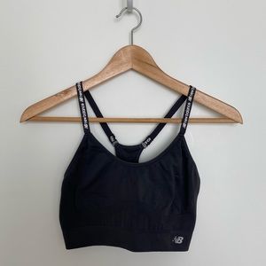 New Balance racer back sports bra